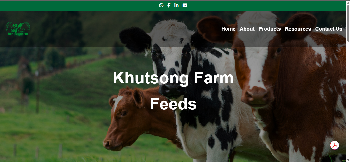 Khutsong Farm Feeds Website